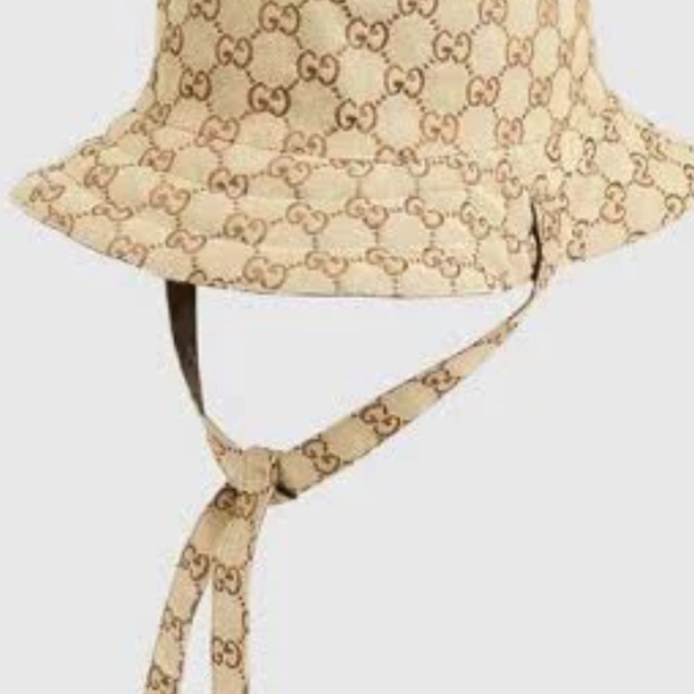 Gucci Tan and Brown Monogram Shoulder Bag - Picture 11 of 11